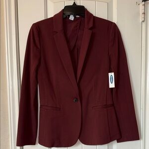 NWT Old Navy Classic Ponte-Knit Blazer